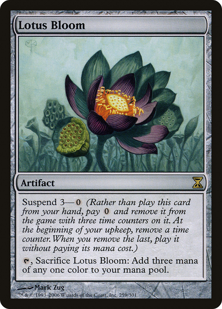Lotus Bloom (TSP-259) [Time Spiral] Foil