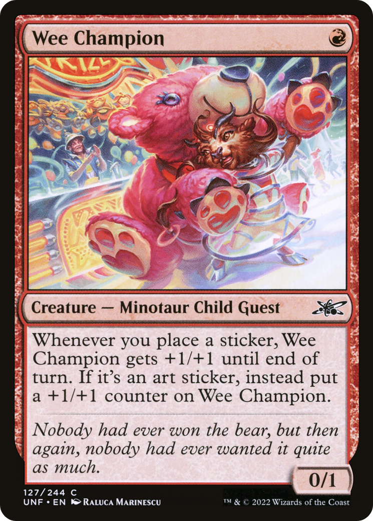 Wee Champion - Foil [Unfinity]