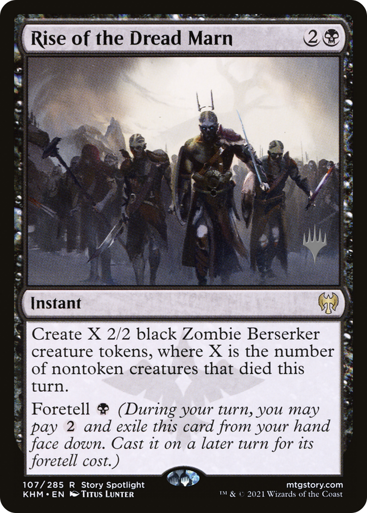 Rise of the Dread Marn (PPKHM-107) [Promo Pack: Kaldheim Promos] Foil