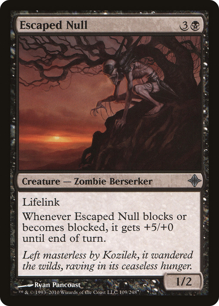 Escaped Null (ROE-109) [Rise of the Eldrazi]
