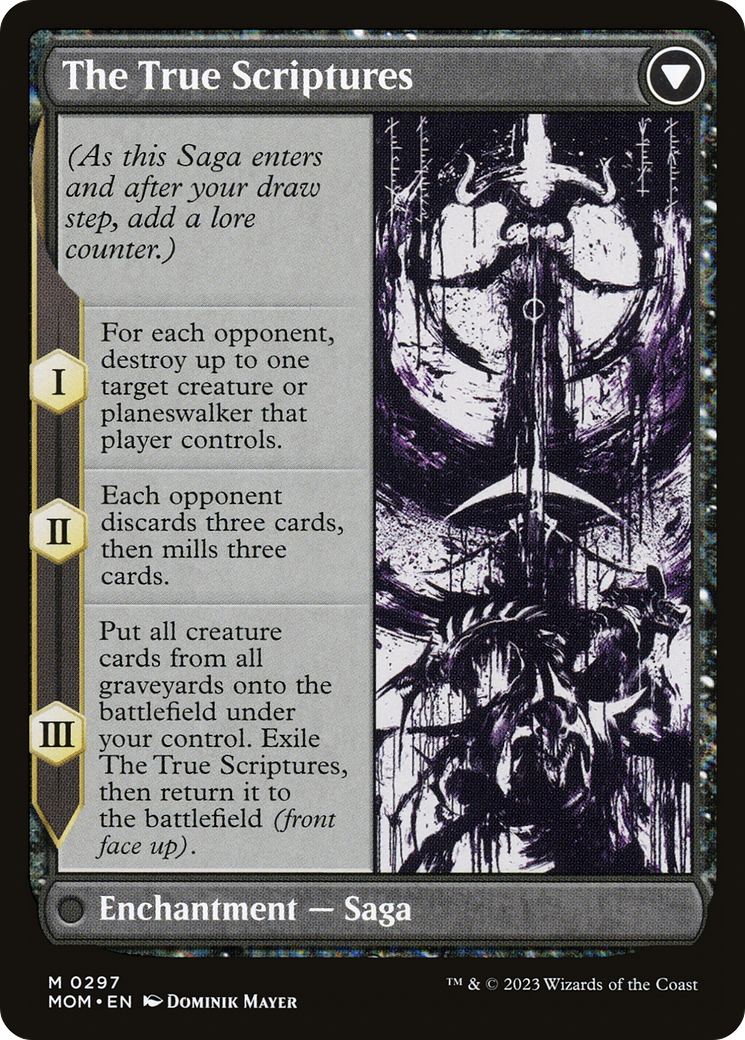 Sheoldred (Showcase) (MOM-297) (Borderless) [March of the Machine] Foil