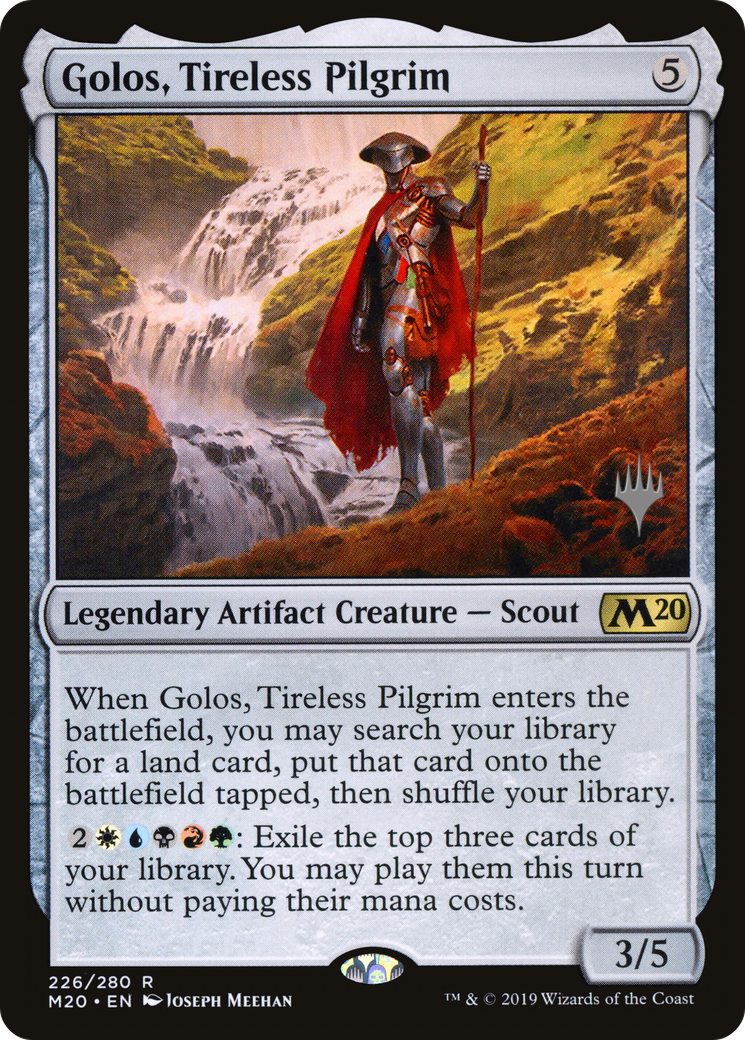 Golos, Tireless Pilgrim (PPM20-226) [Promo Pack: Core Set 2020 Promos]