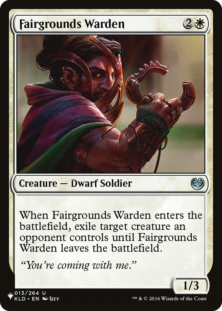 Fairgrounds Warden (LIST-013/264) [The List]