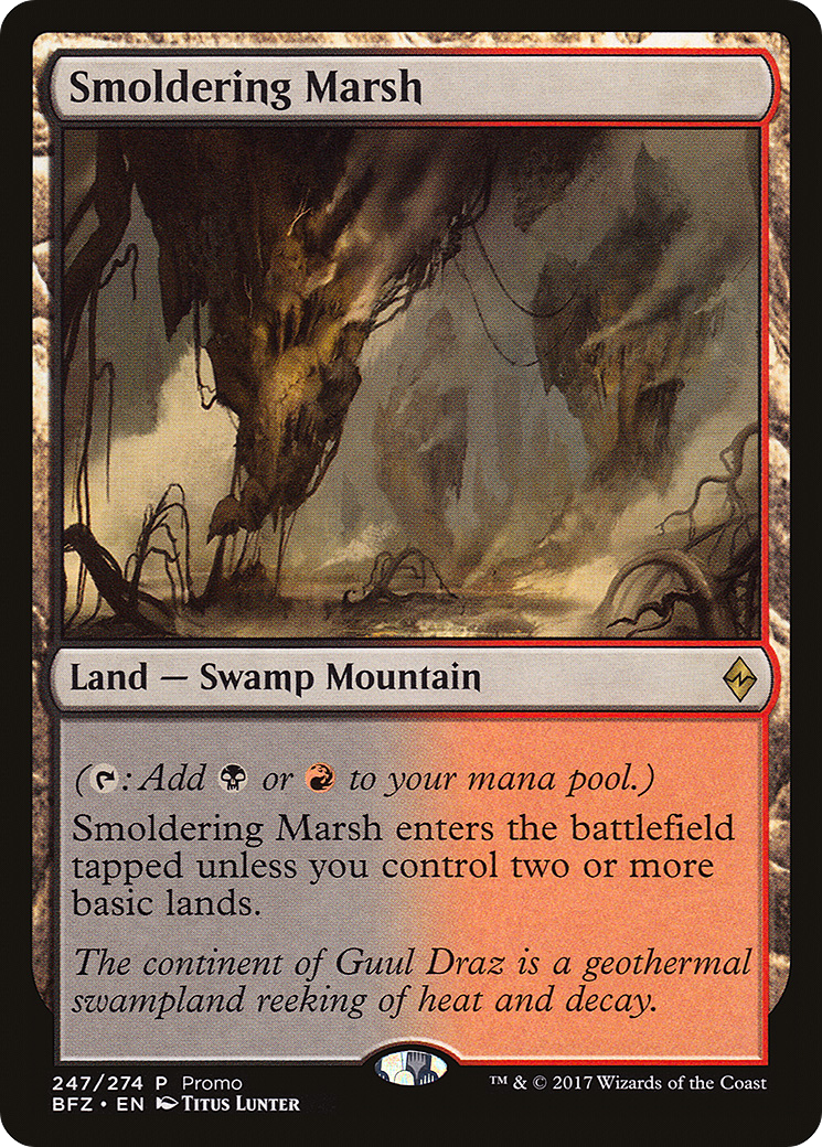 Smoldering Marsh (SSP-247) [BFZ Standard Series]