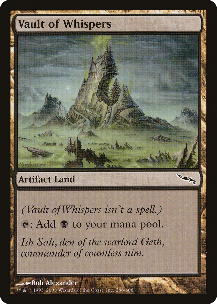Vault of Whispers (MRD-286) [Mirrodin] Foil