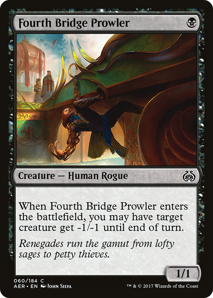 Fourth Bridge Prowler (AER-060) [Aether Revolt] Foil