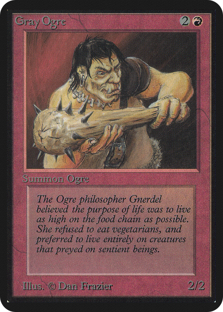 Gray Ogre [Limited Edition Alpha]