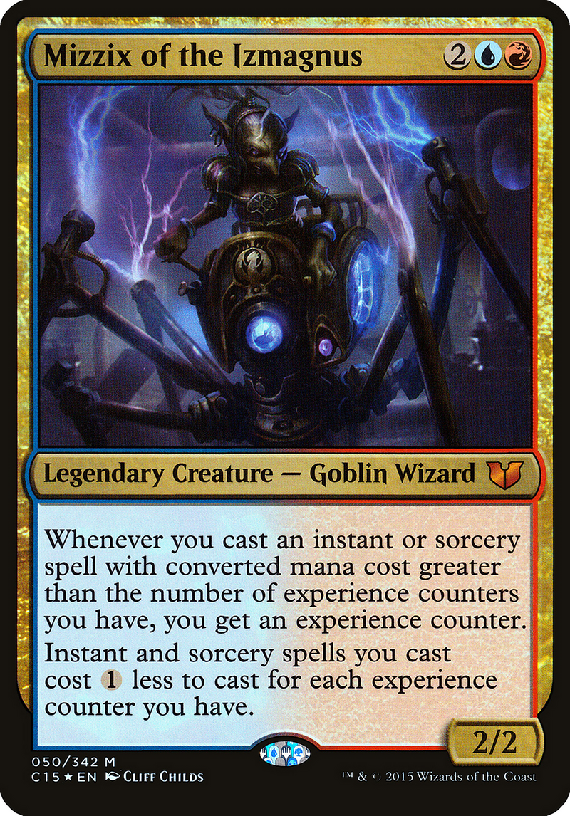 Mizzix of the Izmagnus (Commander 2015) (OVER-050) [Commander 2015 Oversized] Foil