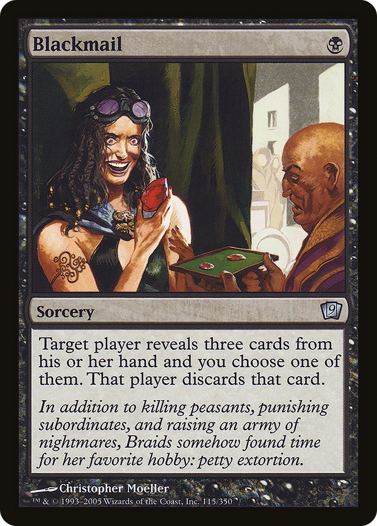 Blackmail (9ED-115) [9th Edition]