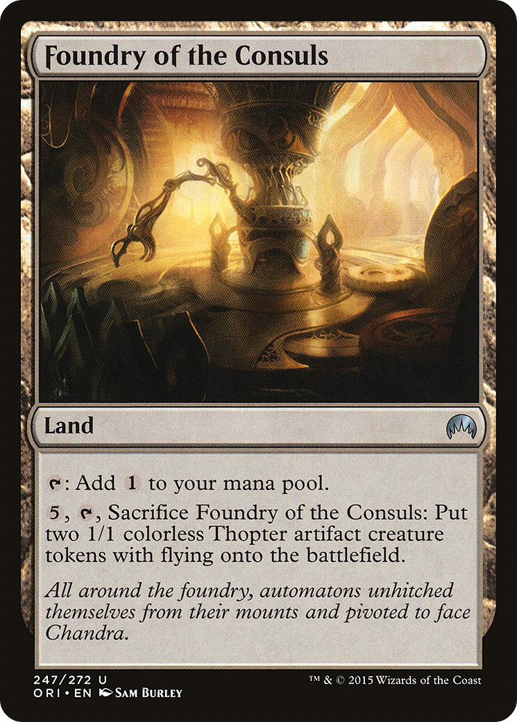 Foundry of the Consuls (ORI-247) [Magic Origins] Foil
