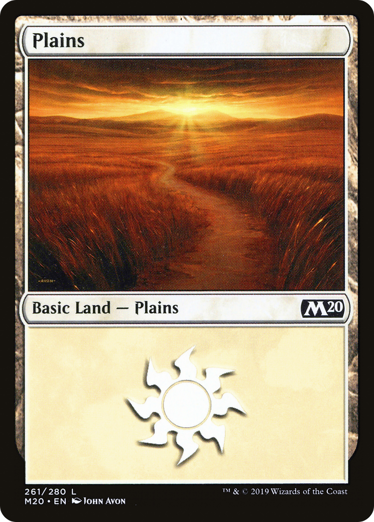 Plains (M20-261) [Core Set 2020]