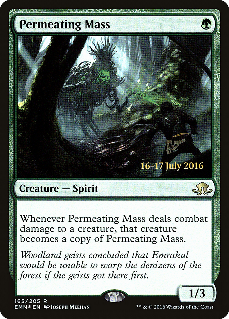 Permeating Mass (PRE-165) [Eldritch Moon Promos] Foil