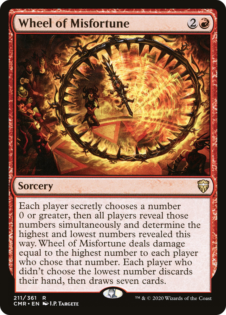 Wheel of Misfortune (CMR-211) [Commander Legends]