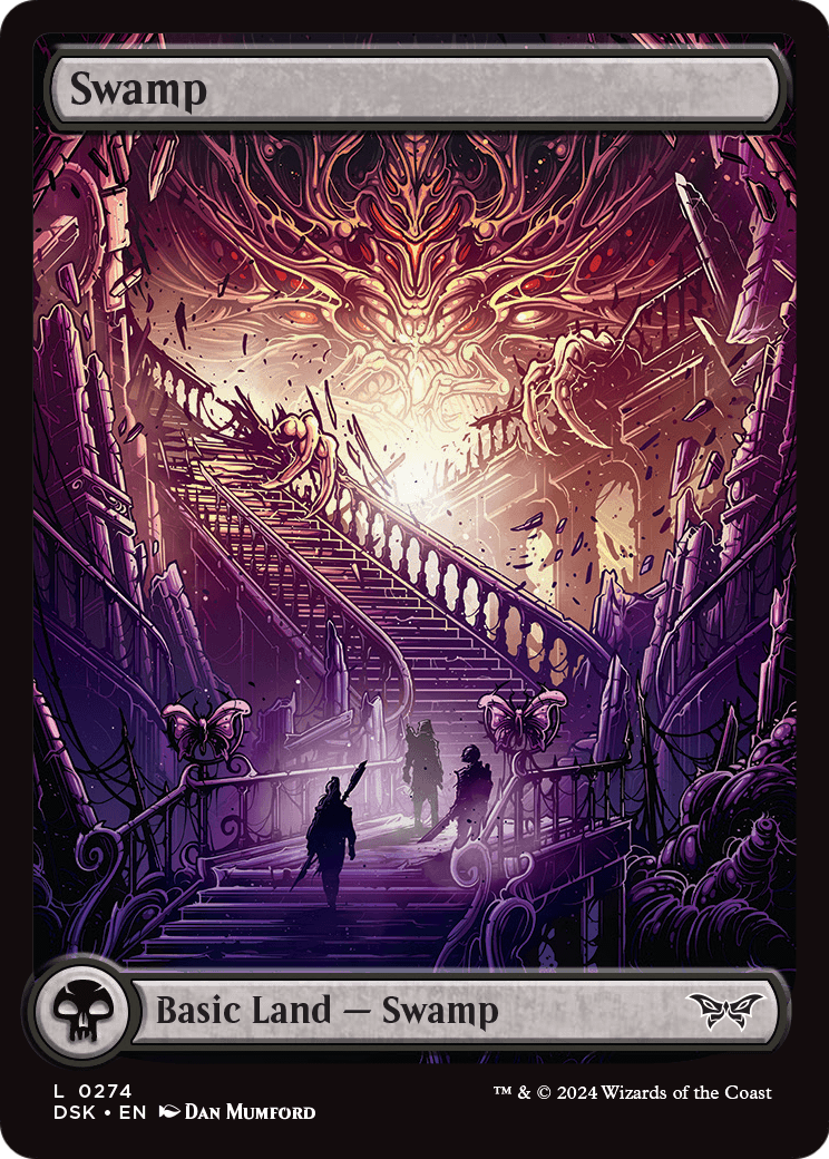 Swamp (274) - Full Art (DSK-274) [Duskmourn: House of Horror]