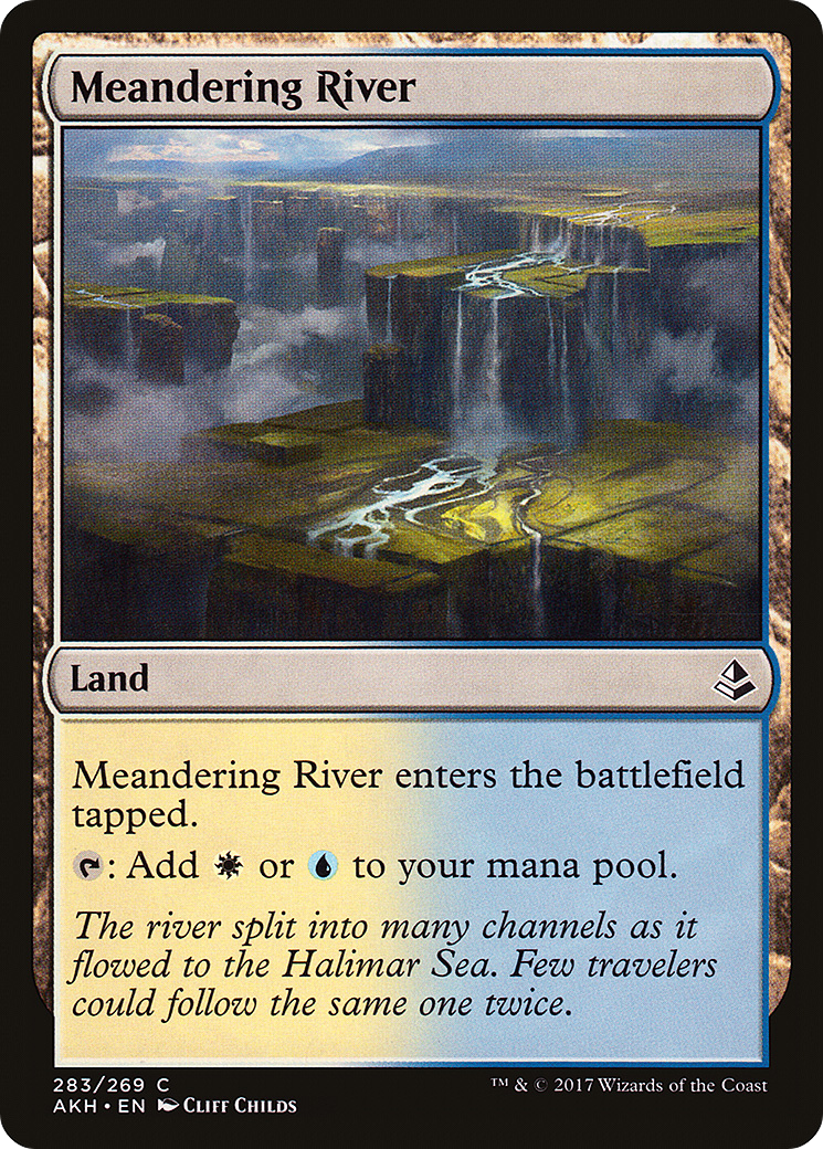 Meandering River (AKH-283) [Amonkhet]