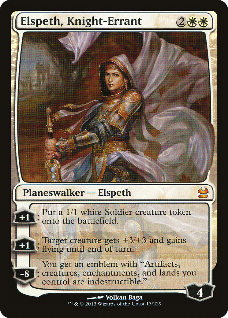 Elspeth, Knight-Errant (MMA-013) [Modern Masters]