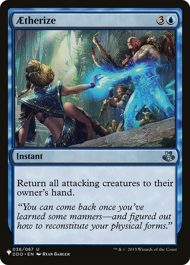 Aetherize (LIST-036/067) [The List]