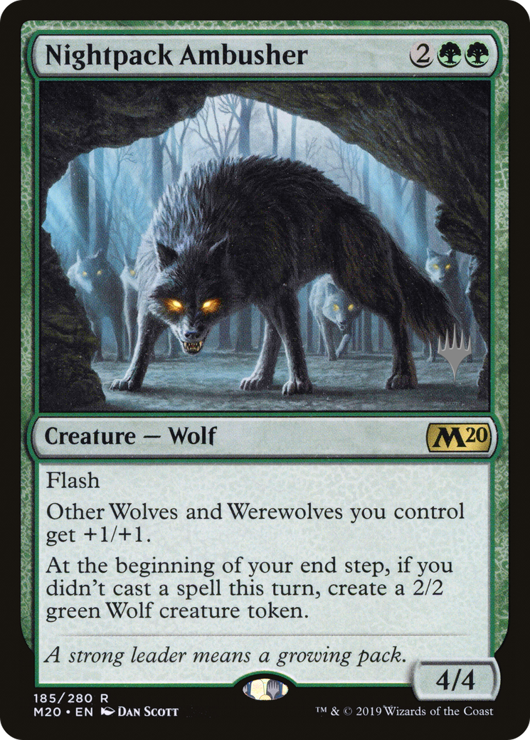 Nightpack Ambusher (PPM20-185) [Promo Pack: Core Set 2020 Promos]
