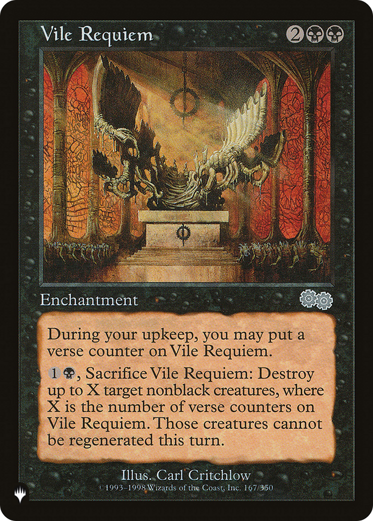 Vile Requiem (USG) (LIST-167/350) [The List]