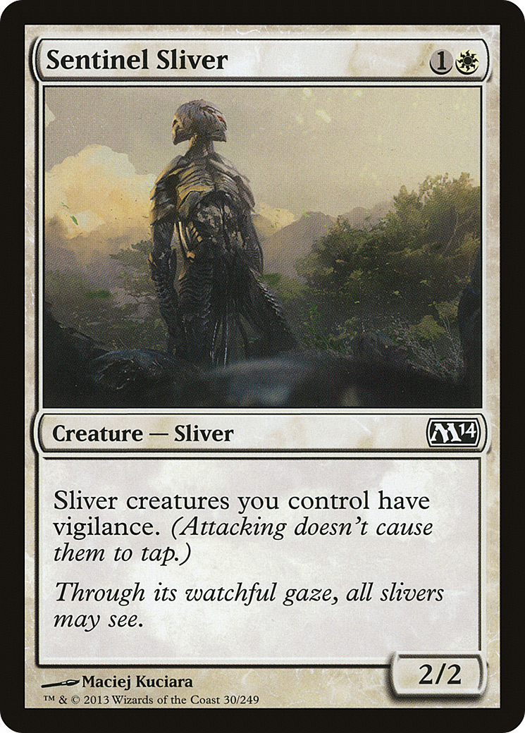 Sentinel Sliver (M14-030) [Magic 2014]