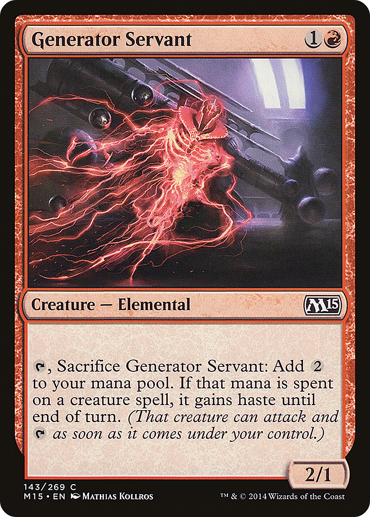 Generator Servant (M15-143) [Magic 2015]