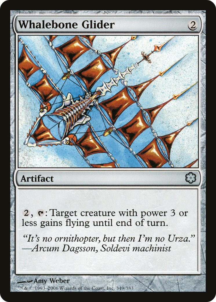 Whalebone Glider (CTD-349) [Coldsnap Theme Decks]