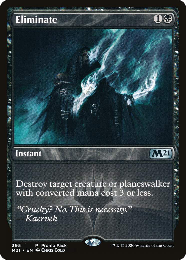 Eliminate (PPM21-395) [Promo Pack: Core Set 2021] Foil