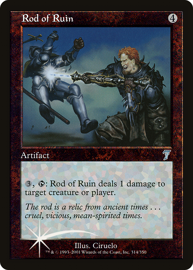 Rod of Ruin (7ED-314) [7th Edition]