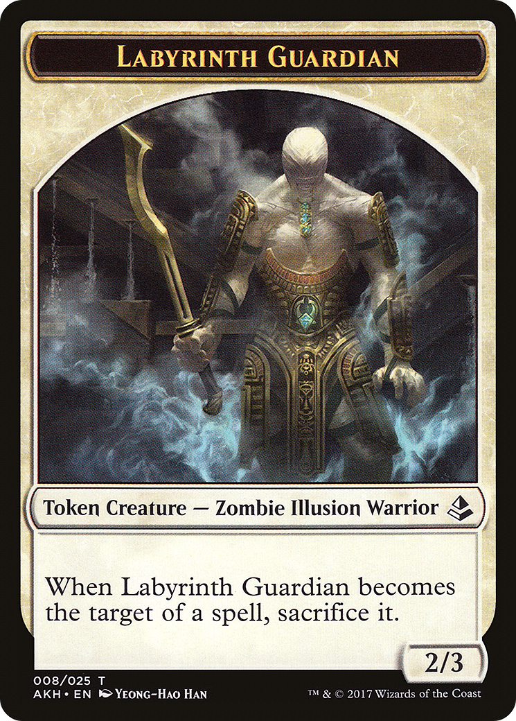 Labyrinth Guardian Token (AKH-008) [Amonkhet Tokens]
