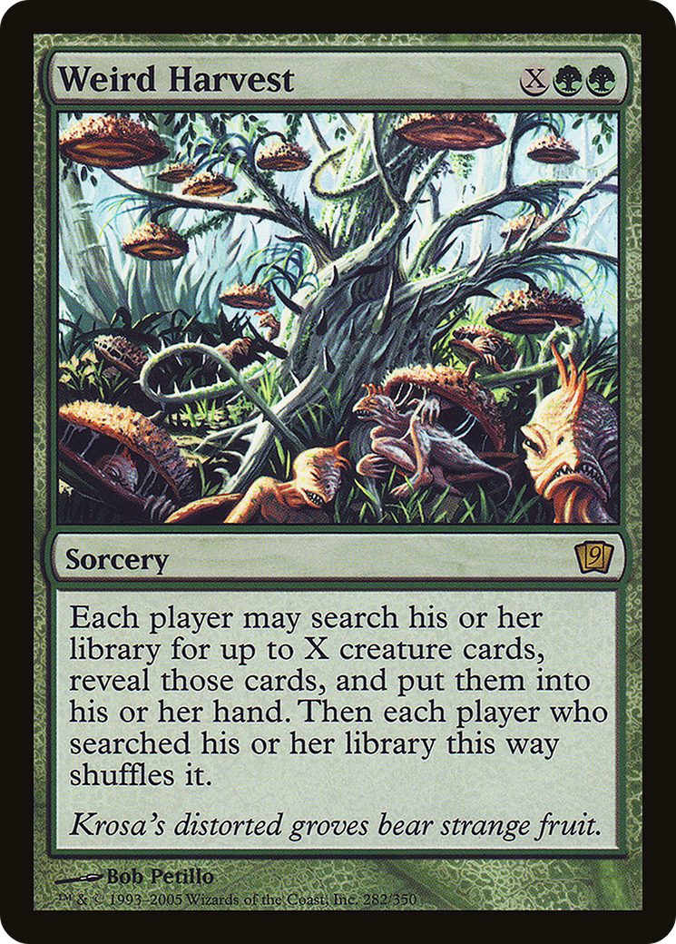 Weird Harvest (9ED-282) [9th Edition]
