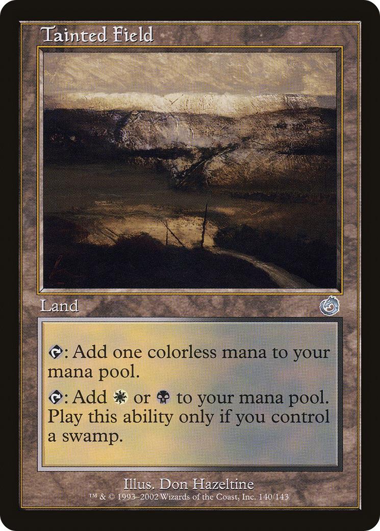 Tainted Field (TOR-140) [Torment] Foil