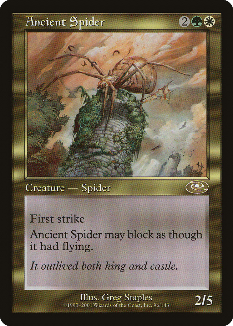 Ancient Spider (PLS-096) [Planeshift]