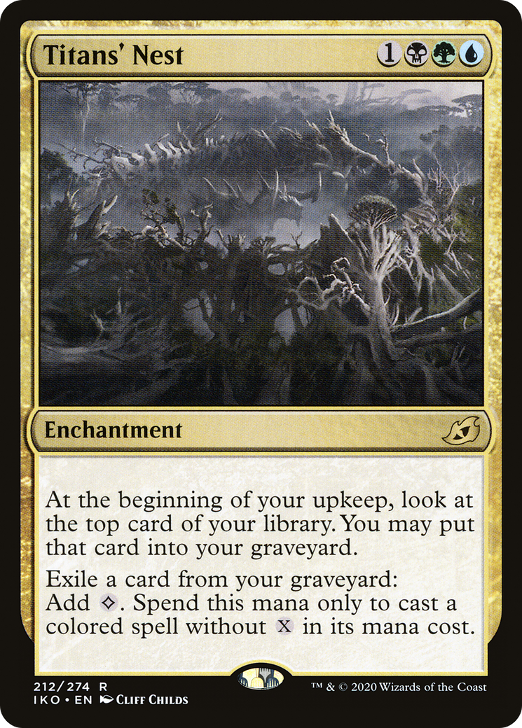 Titans' Nest (IKO-212) [Ikoria: Lair of Behemoths] Foil