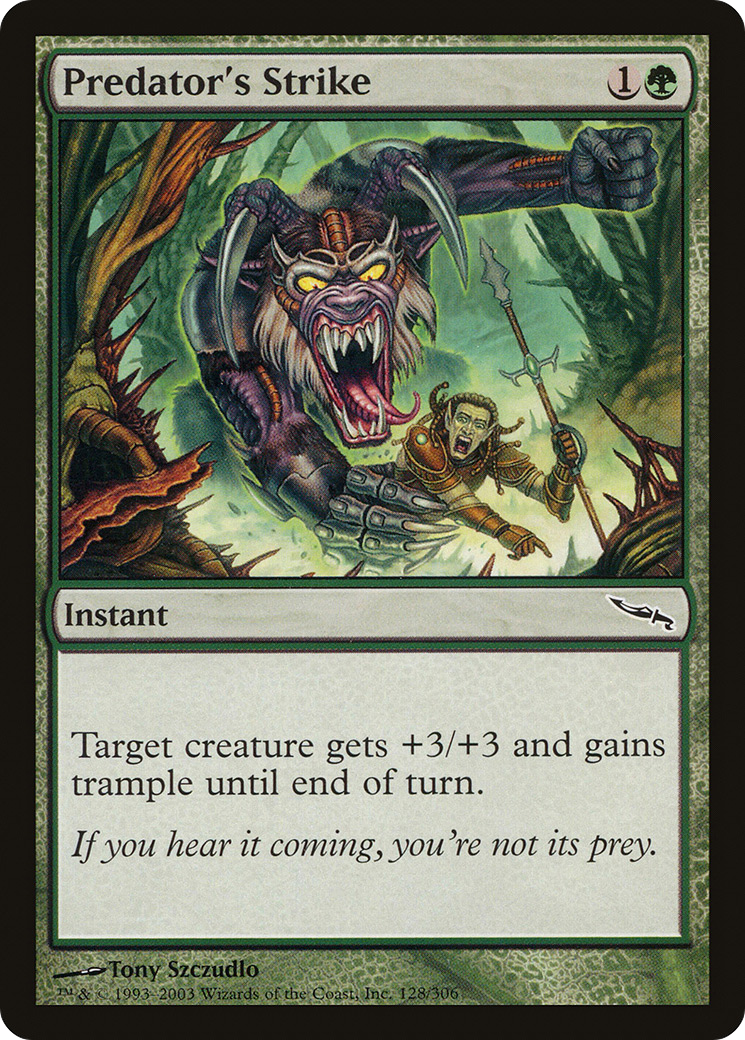 Predator's Strike (MRD-128) [Mirrodin]