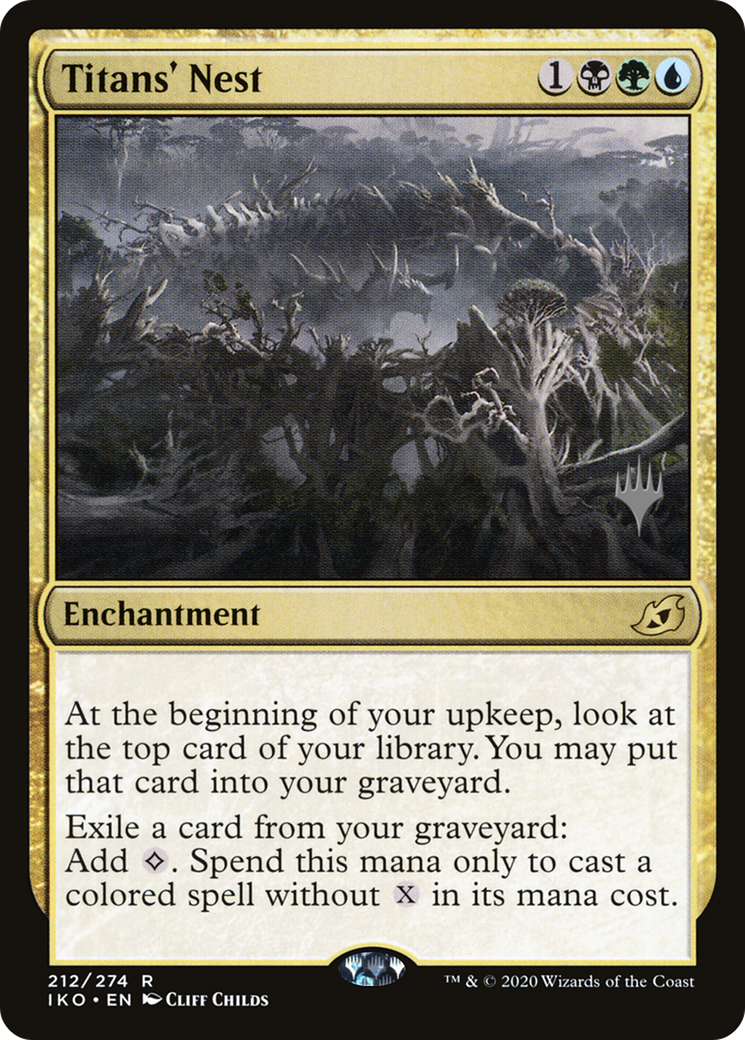 Titans' Nest (PPIKO-212) [Promo Pack: Ikoria: Lair of Behemoths Promos] Foil