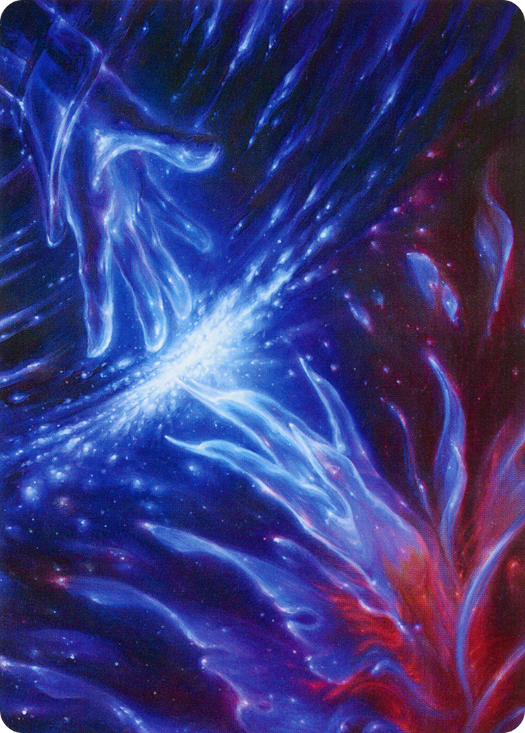 Transcendent Message // Transcendent Message (AMOM-019) (Borderless) [March of the Machine Art Series] Foil