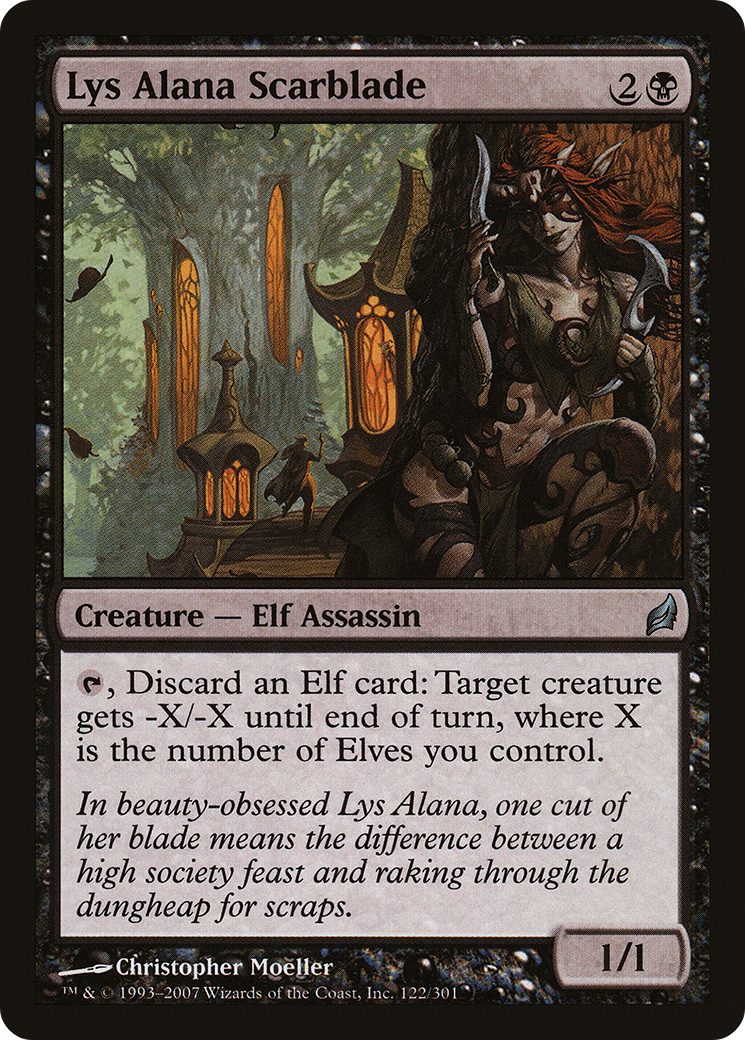 Lys Alana Scarblade (LRW-122) [Lorwyn] Foil