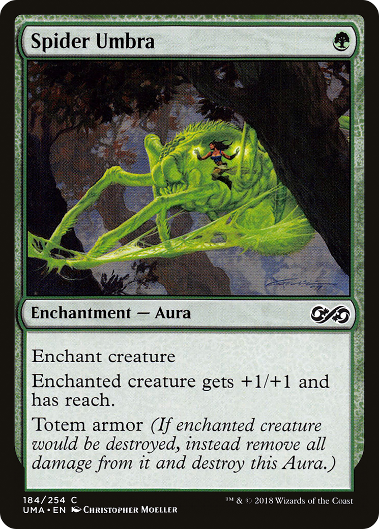 Spider Umbra (UMA-184) [Ultimate Masters] Foil