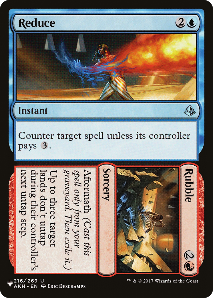 Reduce // Rubble (LIST-216/269) [The List]
