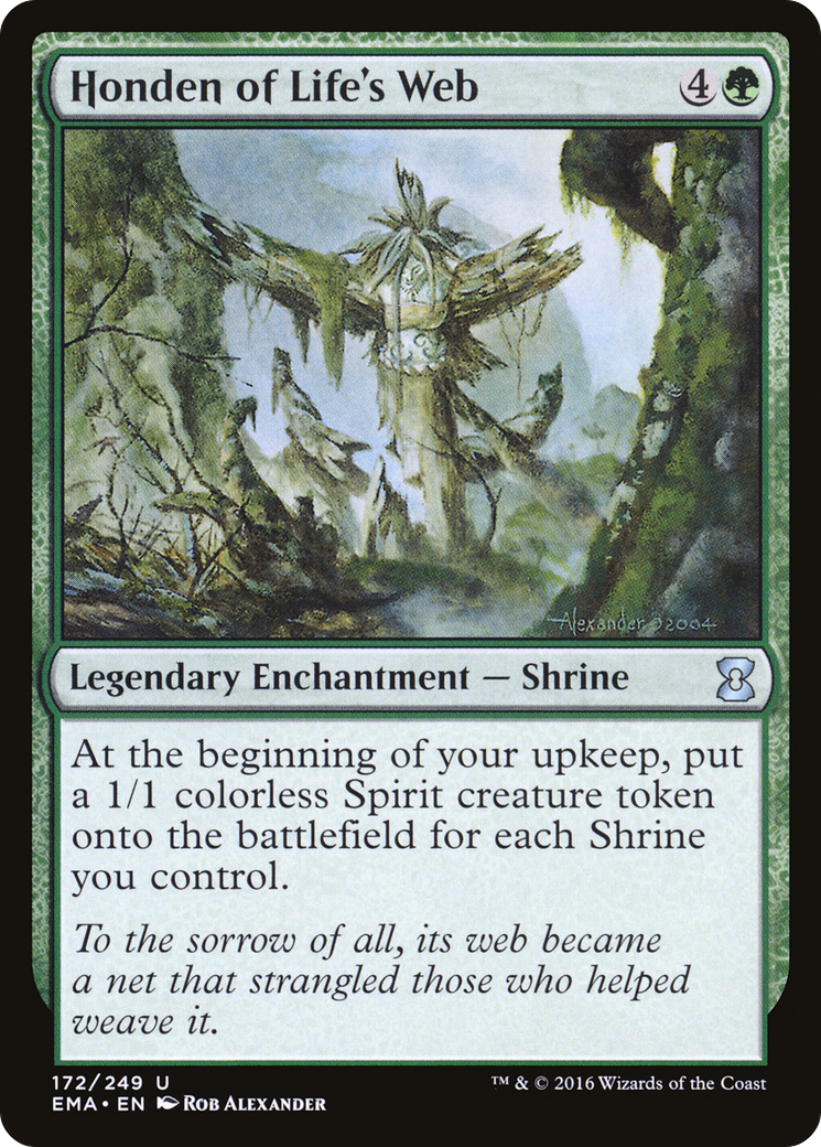 Honden of Life's Web (EMA-172) [Eternal Masters] Foil