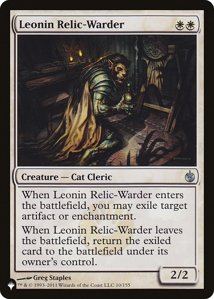 Leonin Relic-Warder (MBS) - The List [The List]