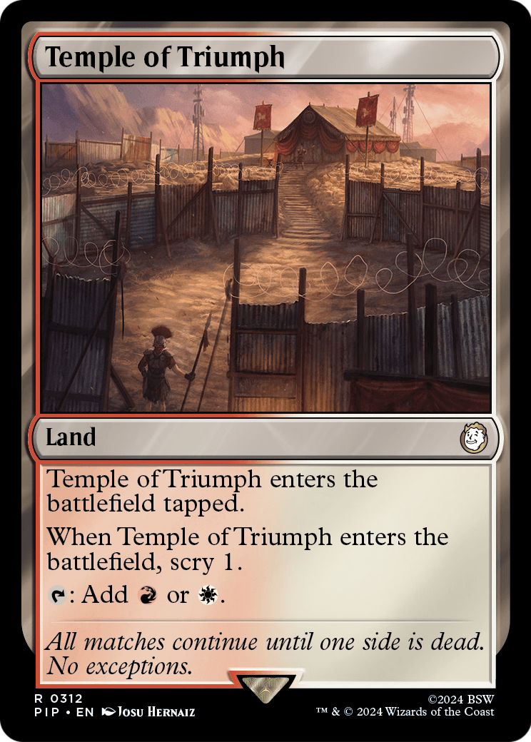 Temple of Triumph (PIP-312) [Fallout]