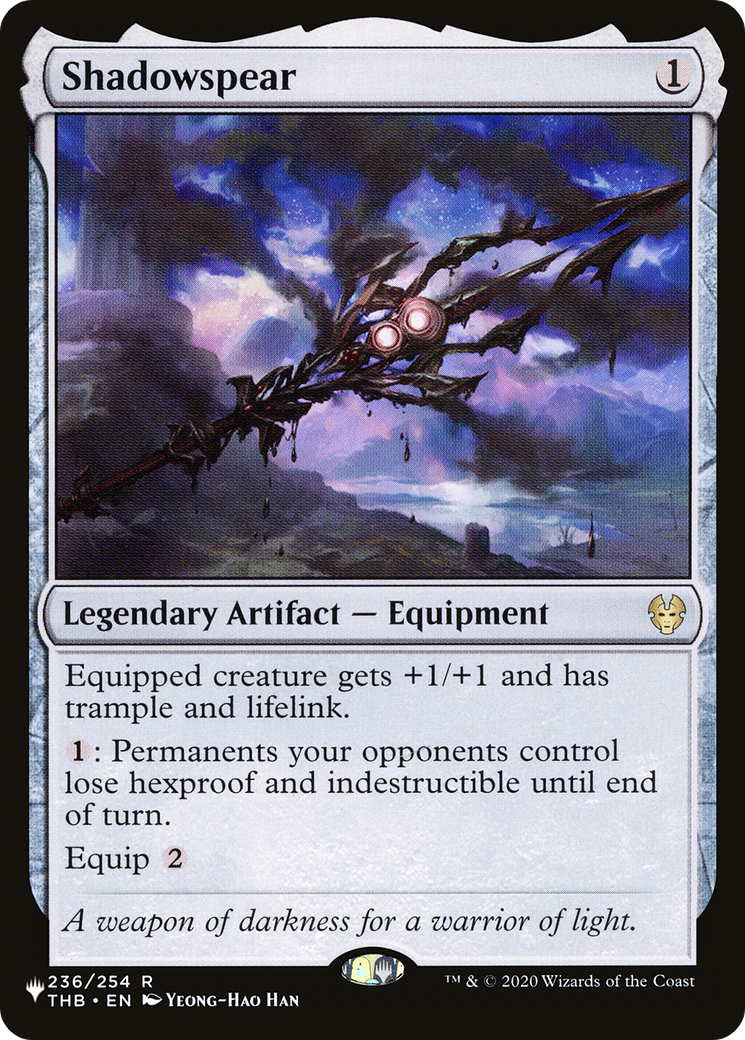 Shadowspear (LIST-236) [The List]