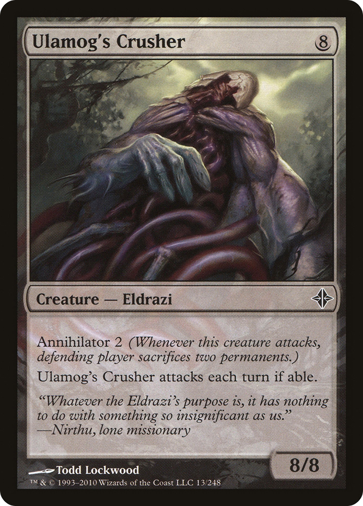 Ulamog's Crusher (ROE-013) [Rise of the Eldrazi]