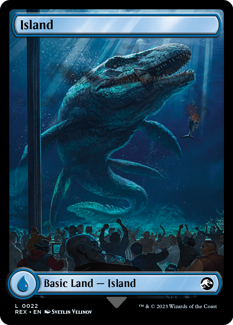 Island (REX-022) [Jurassic World Collection] Foil