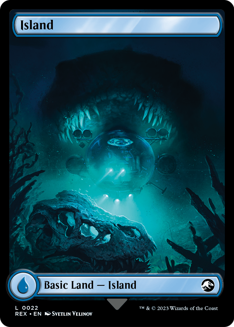 Island (REX-022) [Jurassic World Collection] Foil