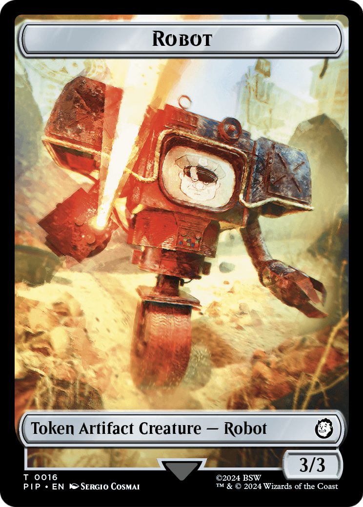 Robot (TPIP-016) [Fallout Tokens]