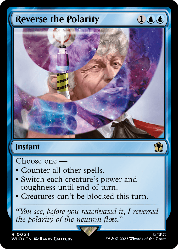 Reverse the Polarity (WHO-054) [Doctor Who] Foil