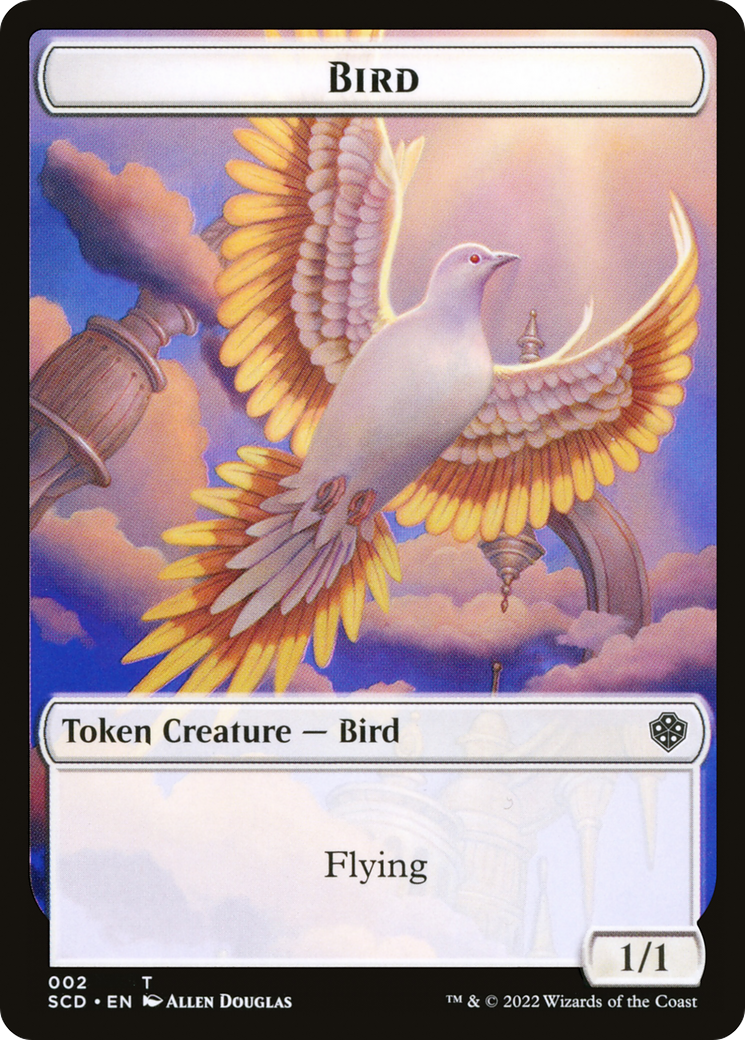 Bird (TSCD-002) [Starter Commander Deck Tokens] Foil