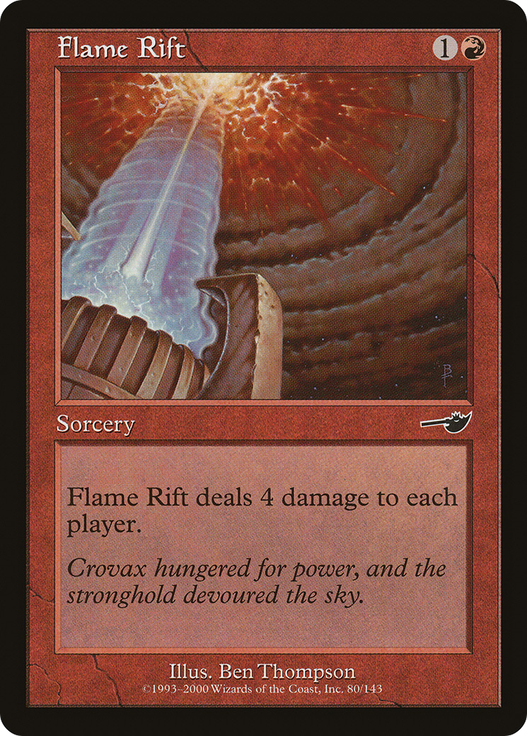 Flame Rift (NMS-080) [Nemesis] Foil
